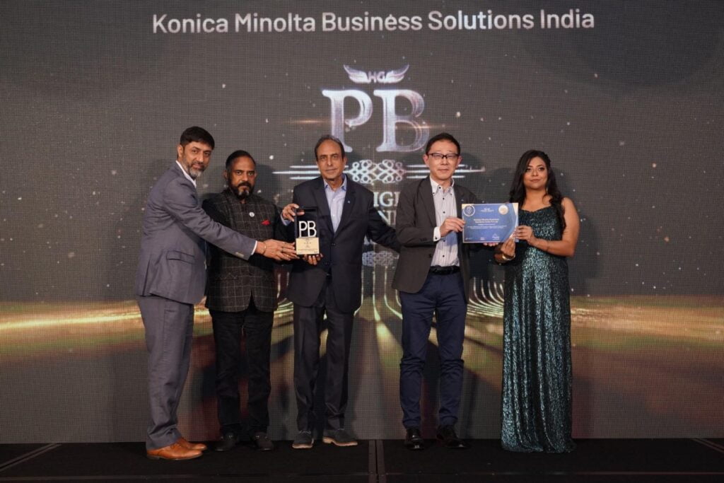 Konica Minolta India bags the ‘Prestigious Brands of Asia’ accolade