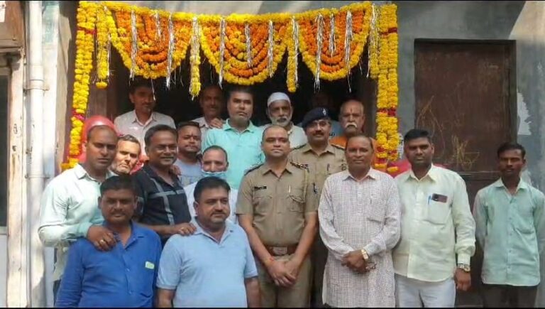 A new police post was inaugurated in Mithachowk area of Jhalod town of Dahod district