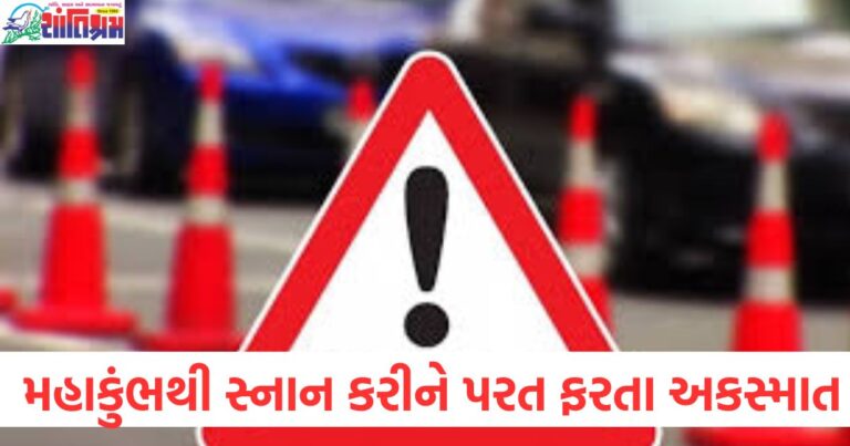 મહાકુંભથી સ્નાન કરીને પરત ફરતા અકસ્માત, ટ્રકે ટક્કર મારતાં વાહન પલટી ગયું, 7 ગંભીર રીતે ઘાયલ