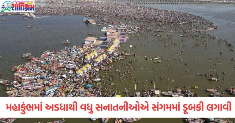 મહાકુંભમાં મોટો રેકોર્ડ! દેશના અડધાથી વધુ સનાતનીઓએ સંગમમાં ડૂબકી લગાવી